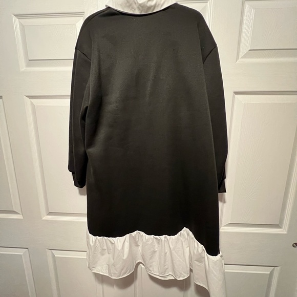 Stylish Black and White Dress - Picture 2 of 3